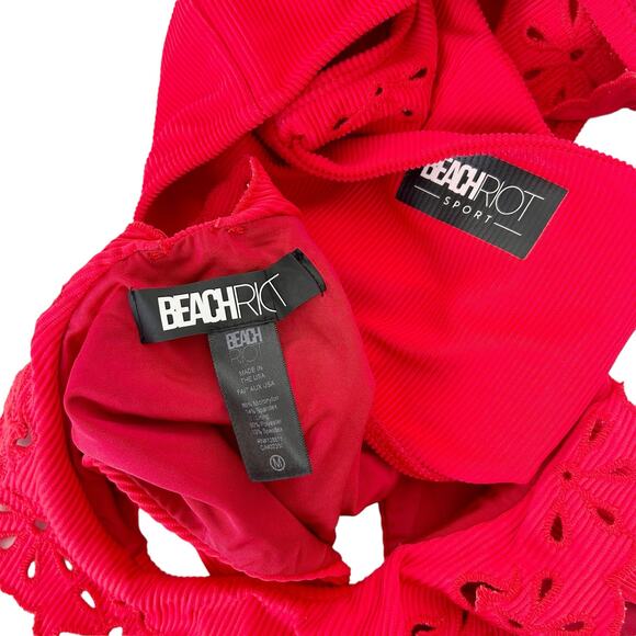 Beach Riot Red Bikini Set - Picture 8 of 9